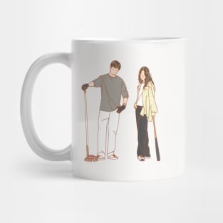 Happiness Korean Drama Art Mug